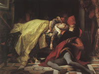 Alexandre Cabanel, La Mort de Francesca da Rimini et Paolo Malatesta, 1870. Photo : Musée d'Orsay, Paris