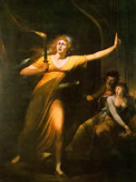 Henry Fuseli, Lady Macbeth, 1784. Photo : Musée du Louvre, Paris