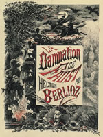 Affiche de La Damnation de Faust par Gustave Fraipont (1878). Photo : BNF, Paris