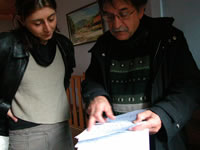 Albane Joerger et Gérard Garcin à Lautenbach. Photo : F. Hauwelle