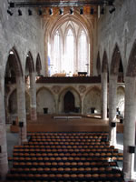 Vue de la nef des Dominicains de Haute-Alsace. Photo : Les Dominicains de Haute-Alsace, Guebwiller