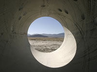 Nancy Holt, "Sun Tunnels", Lucin (Utah), 1973-1976 | Center for Land Use Interpretation, Los Angeles