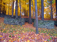 Andy Goldsworthy, "Storm King Wall", 2000 | Storm King Arts Center, Mountainville