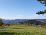 Vue sur le Hurlin et le Combekopf depuis la Courtine.