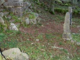 Le cimetière Germania (C18) sur le chemin vers le Gaschney. 