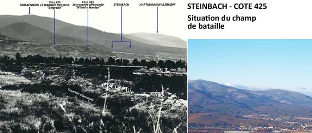 Steinbach : situation du champ de bataille 