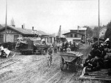 La gare de ravitaillement allemande de Lapoutroie / Schnierlach. 