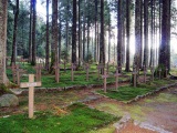 Le cimetière français Duchesne. Vue générale. 