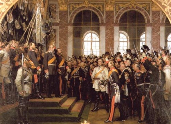 Proclamation de l'Empire allemand à Versailles