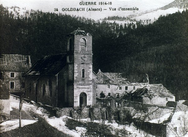 Destructions : Goldbach - 1915