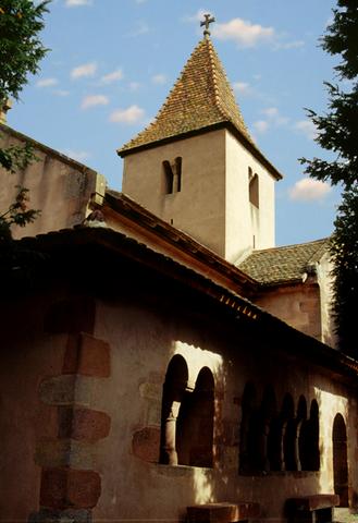 Chapelle Sainte-Marguerite : galerie sud et clocher