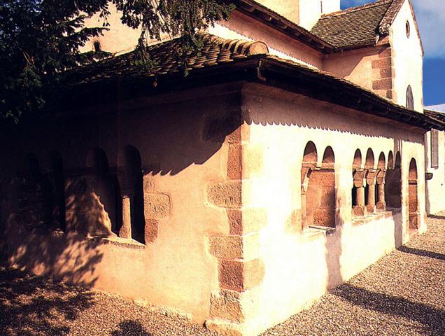 Chapelle Sainte-Marguerite : galerie - angle sud-ouest