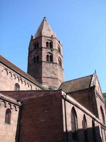 Église Saint-Léger : tour de croisée octogonale