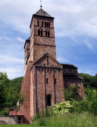 Saint-Léger de Murbach : croisillon sud du transept. 