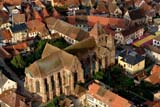 L'église abbatiale Saint-Etienne de Marmoutier : Vue aérienne de l’abbatiale.