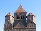 L'église abbatiale Saint-Etienne de Marmoutier : la façade occidentale. 