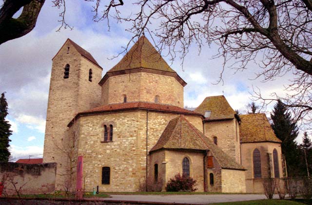 Saint-Pierre-et-Saint-Paul d'Ottmarsheim : vue générale. 