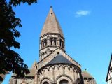 Sélestat, église Sainte-Foy : le chevet. 