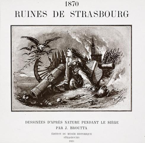 Allégorie des destructions de la guerre 