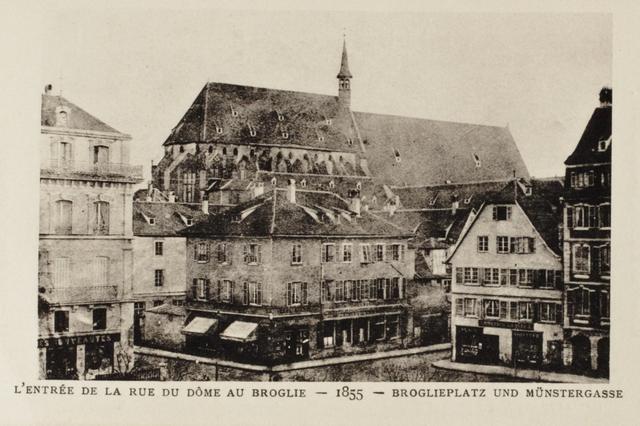 Le Temple-Neuf avant sa destruction