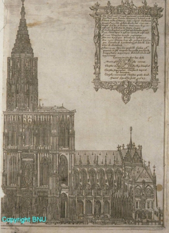 La cathédrale vers 1590