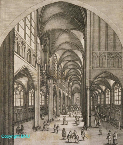 La cathédrale en 1630