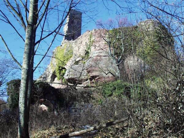 Citadelle primitive vue depuis l’est