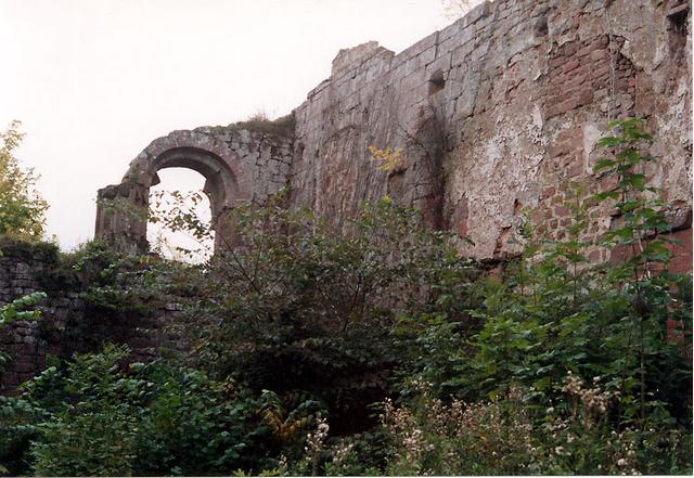 Logis seigneurial ou palas du château vieux 