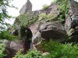 Façade sud de la citadelle (ou château primitif)