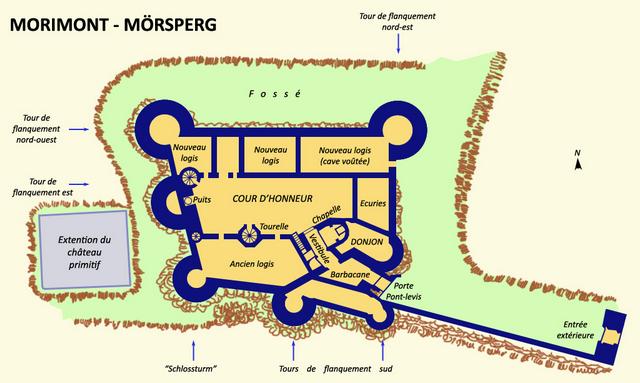Plan du château 
