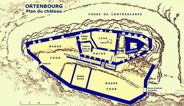 Plan du château 