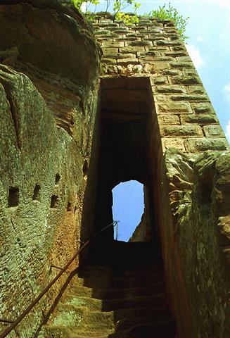 Grand Wasigenstein : grand escalier