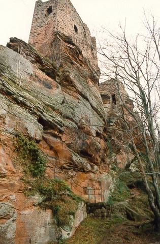 Nouveau Wasigenstein : vue depuis le château inférieur