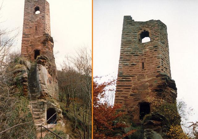 Nouveau Wasigenstein : l’accès du château