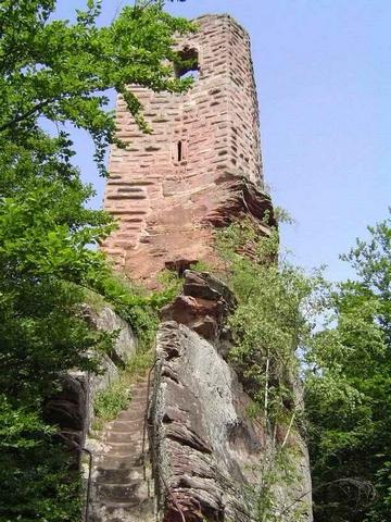 Nouveau Wasigenstein : l’accès du château