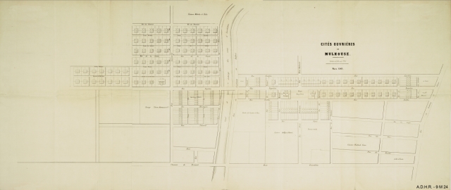 Vue de la cité ouvrière (image interactive)