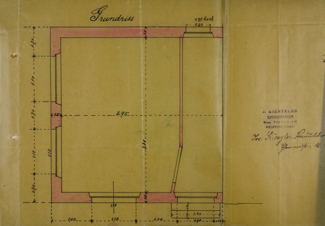 Maison 25, rue Dollfus - plan de situation