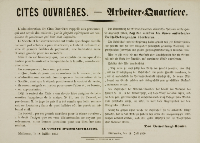 Tract ou feuille volante bilingue (image interactive)