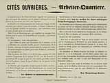 Tract ou feuille volante bilingue