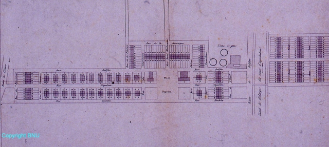 Mulhouse : cité ouvrière - plan de 1860 ?