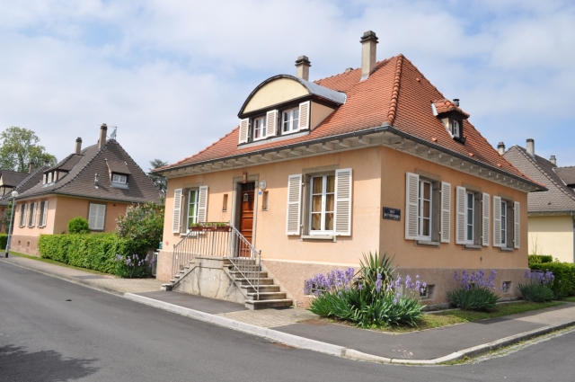 Strasbourg : cité-jardin Ungemach - maisons