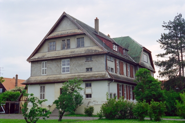 Wittelsheim : cité ouvrière de mineurs dite Amélie I - maisons d'ingénieurs