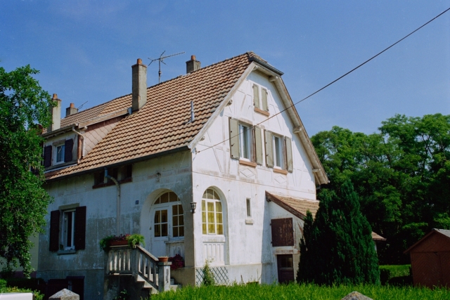 Wittelsheim : cité ouvrière de mineurs dite Amélie II - maisons jumelles