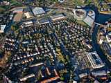 Strasbourg : cité-jardin Ungemach - vue aérienne