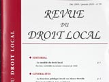 La <em>revue du Droit local</em>