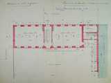 École Koechlin : plan du rez-de-chaussée - bâtiment des garçons