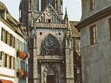 Sélestat : église Saint-Georges, façade sud du massif occidental