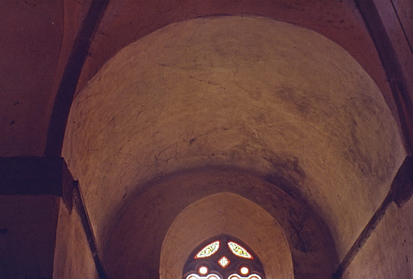 Epfig : chapelle Sainte-Marguerite ; voûte du croisillon nord