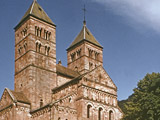 Murbach : ancienne abbatiale Saint-Léger