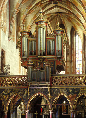 ﻿Strasbourg : église protestante Saint-Pierre-le-Jeune - orgue